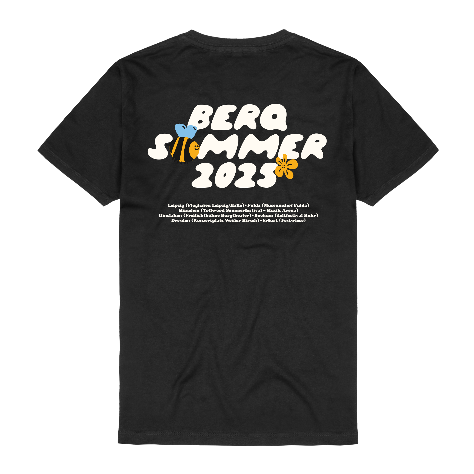 Berq Berq Sommer Tour 2025 black T-Shirts 408539