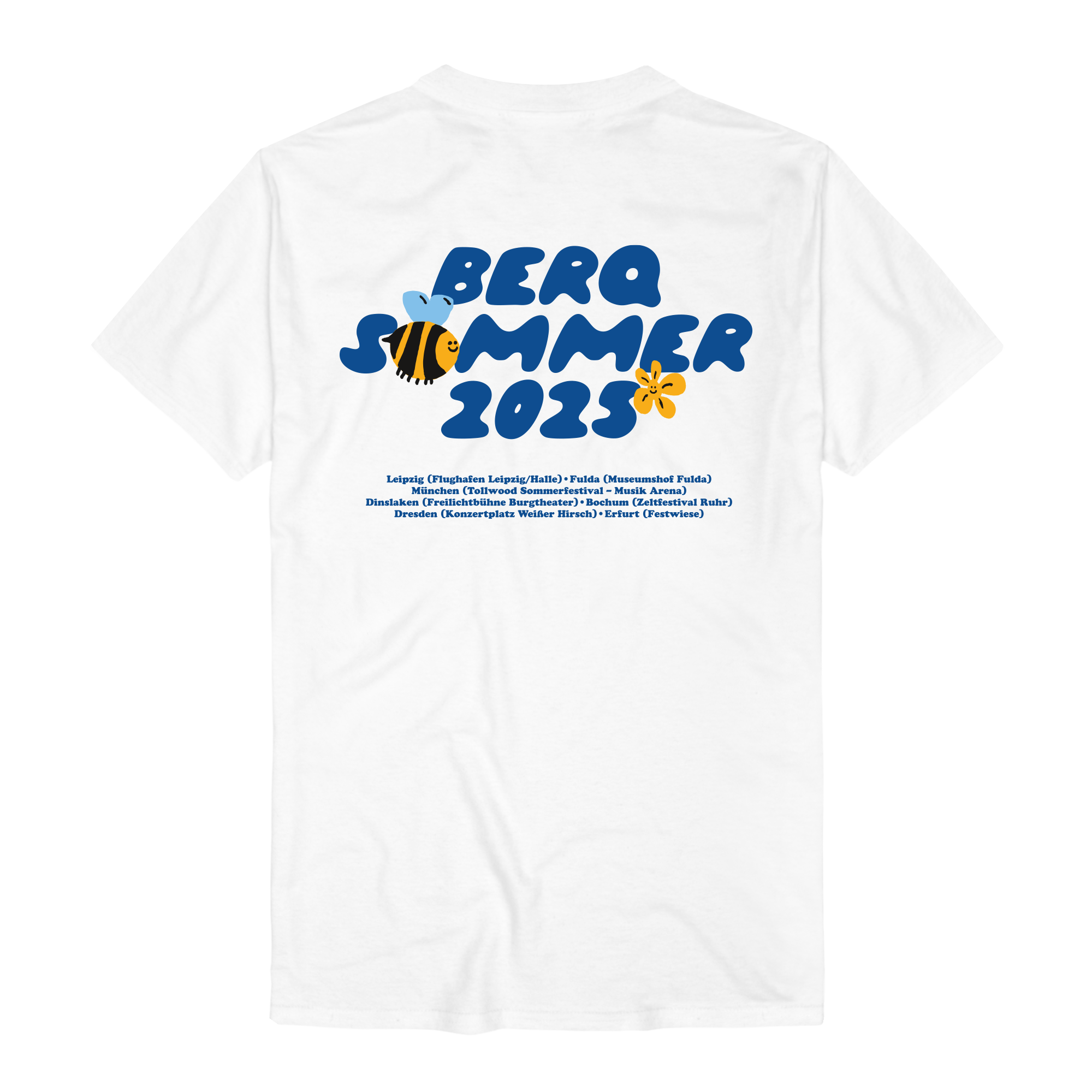 Berq Berq Sommer-Tour 2025 white T-Shirts 408533