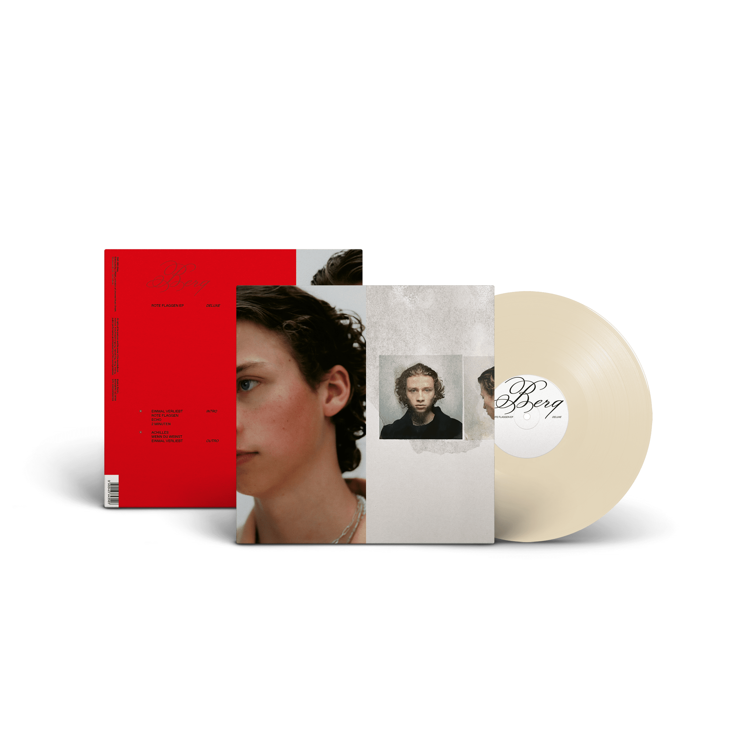 Berq ROTE FLAGGEN EP DELUXE Ltd. LP creme signiert 361612